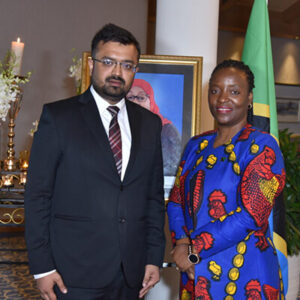 Mr. Anuj Kumar Agarwal, Trade Commissioner – Tanzania (India Africa Trade Council) hosted an evening to celebrate TANZANIA INDEPENDENCE DAY